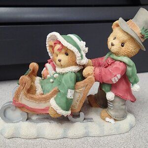 Cherished Teddies Lindsey & Lyndon Special Preview Edition 1996 Fall Catalog Exc